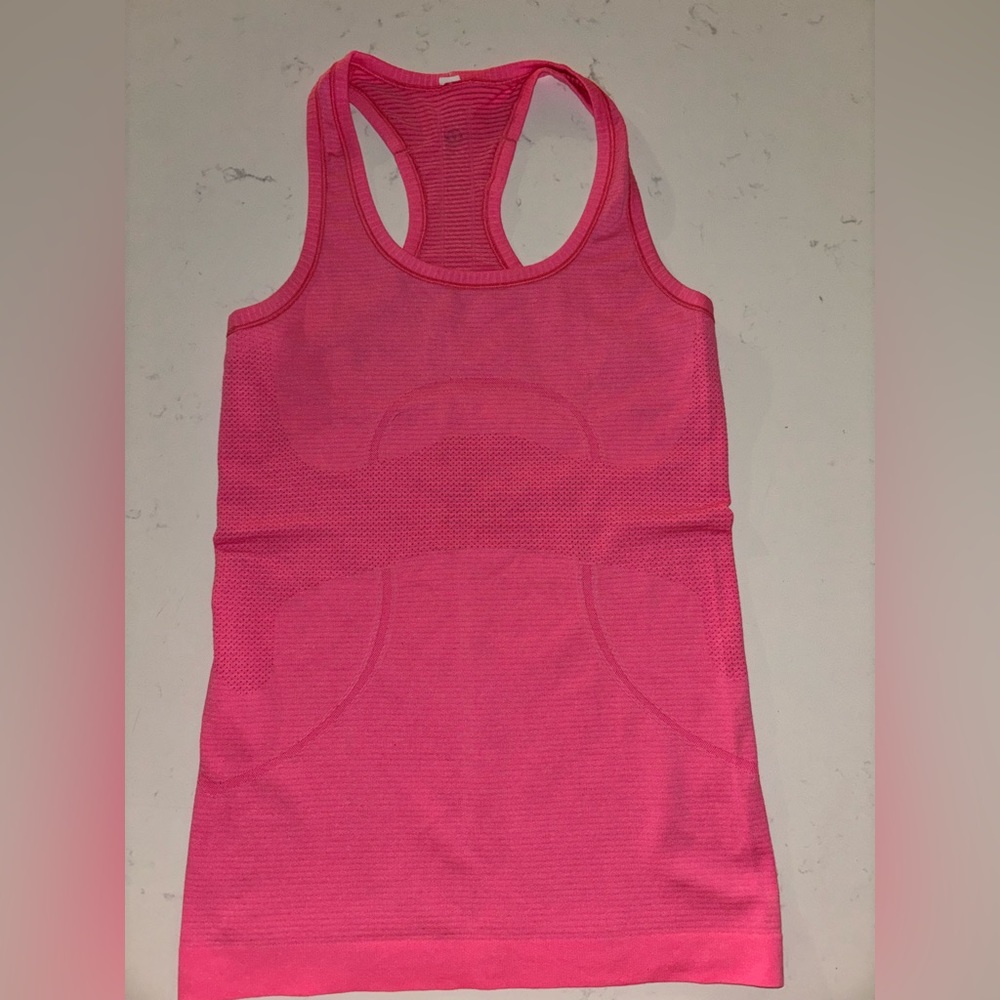 HOT PINK (neon) Lululemon Tank